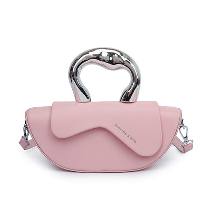 French niche commuting letter armpit bag, women&