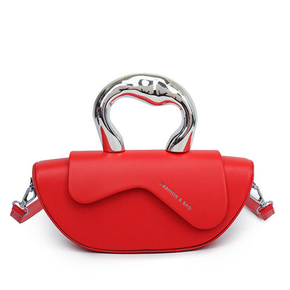 French niche commuting letter armpit bag, women&