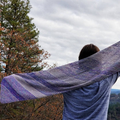 Frosted Forest Wrap Knitting Kit