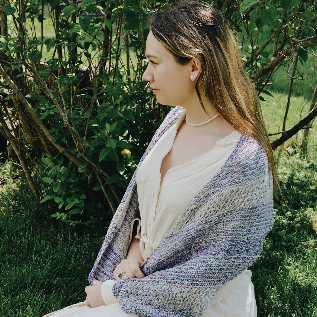 Frosted Forest Wrap Knitting Kit