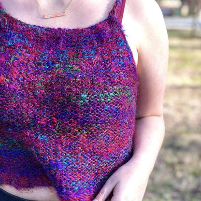 Get It, Girl Crop Top Knit Pattern