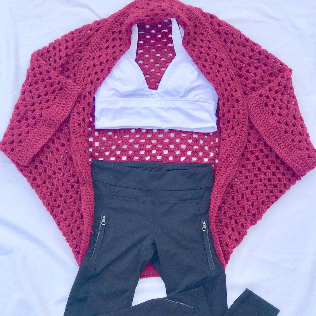 Granny Square Cardi Crochet Kit