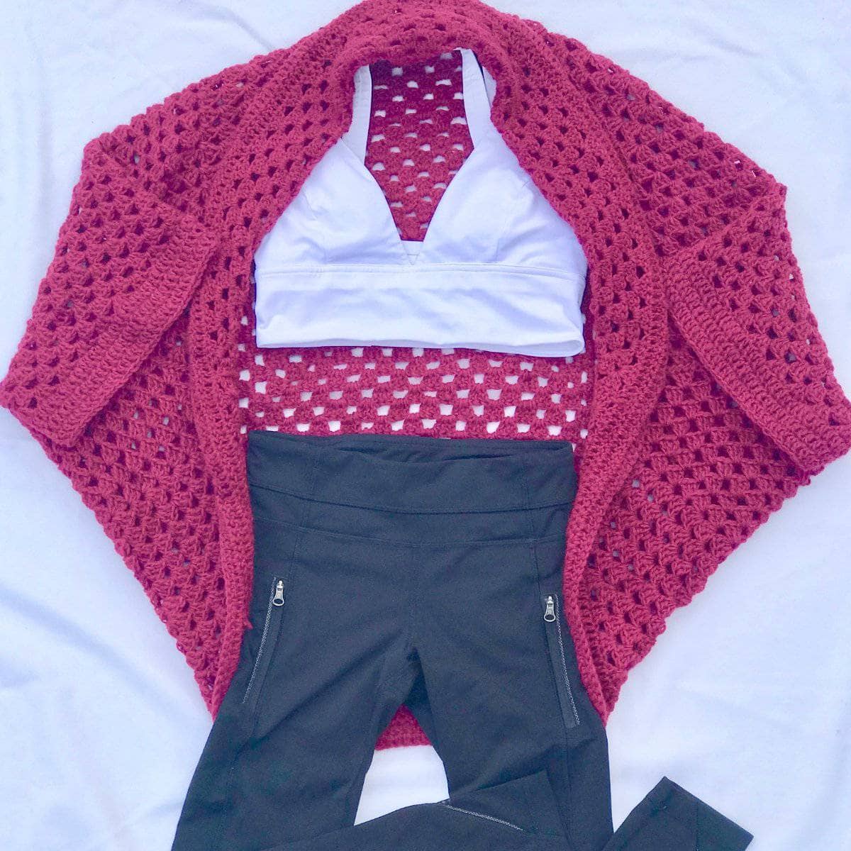 Granny Square Cardi Crochet Kit