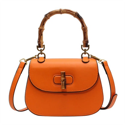 Handheld bamboo bag women&
