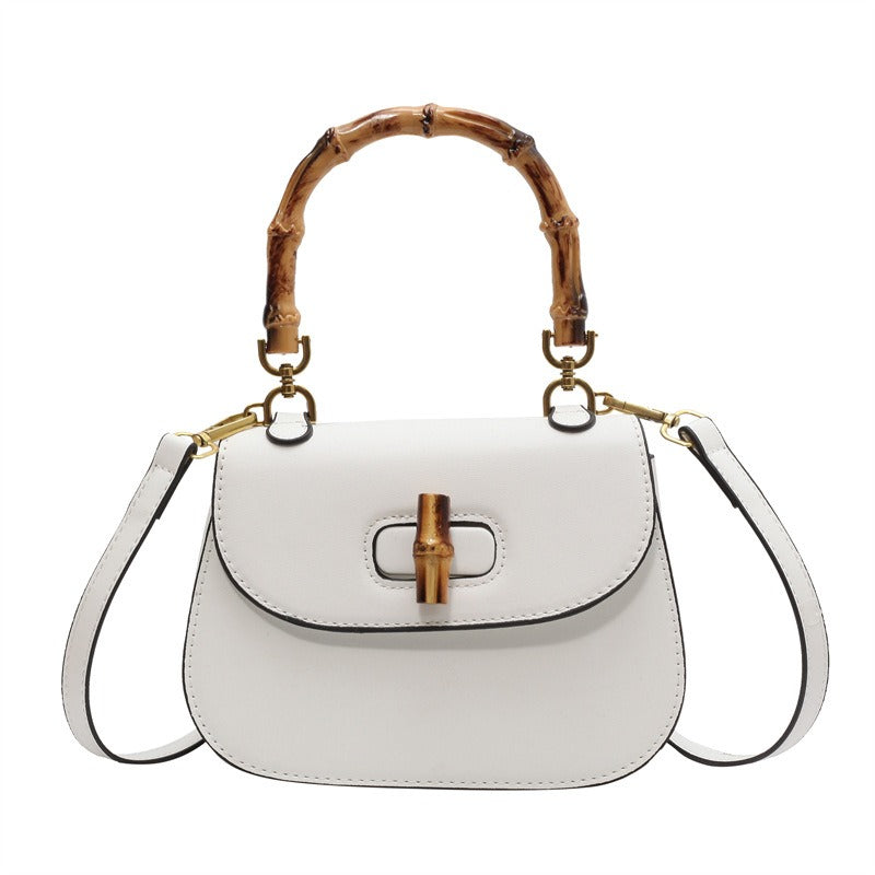 Handheld bamboo bag women&