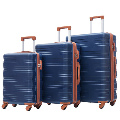 Hardshell Luggage Sets 3 Pcs Spinner Suitcase with TSA Lock Lightweight 20&