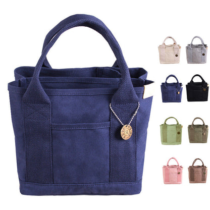 High Grade Canvas Bag Bento Bag Handbag 16A Canvas Women&