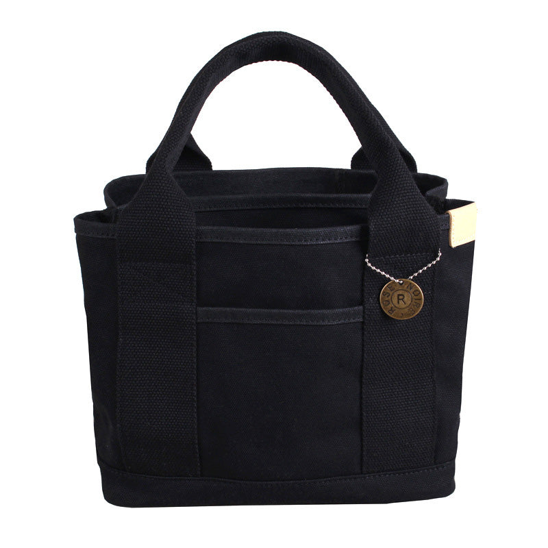 High Grade Canvas Bag Bento Bag Handbag 16A Canvas Women&