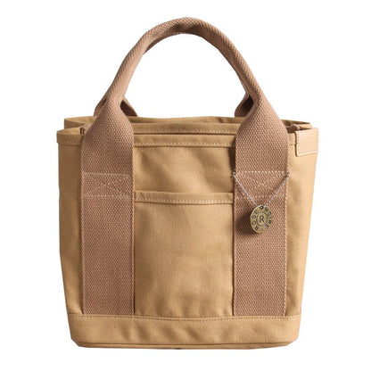 High Grade Canvas Bag Bento Bag Handbag 16A Canvas Women&
