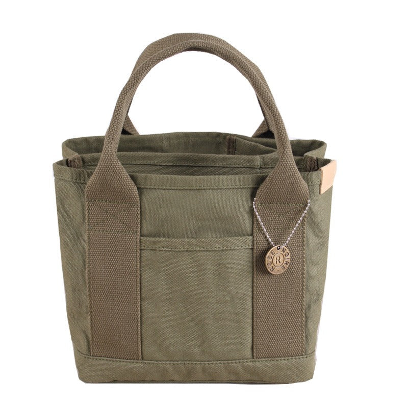High Grade Canvas Bag Bento Bag Handbag 16A Canvas Women&