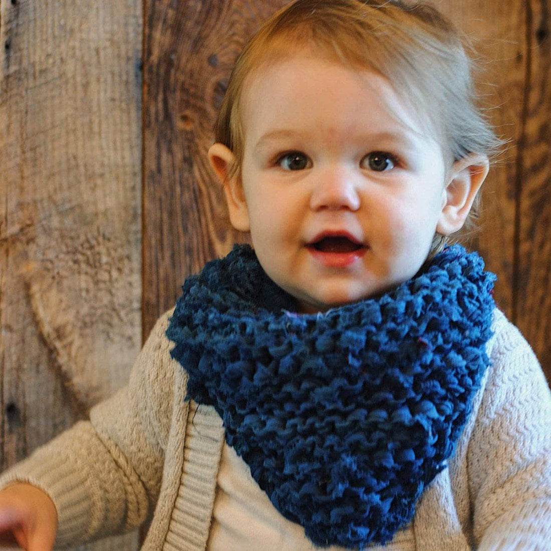 Itty Bitty Kiddie Kerchief Knitting Kit