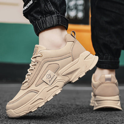 Labor protection shoes, wear-resistant shoes, sports and leisure outdoor hiking leather shoes, men&
