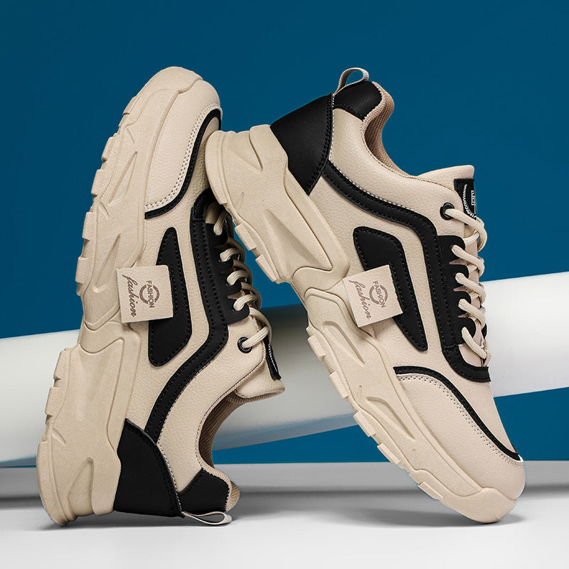 Labor protection shoes, wear-resistant shoes, sports and leisure outdoor hiking leather shoes, men&