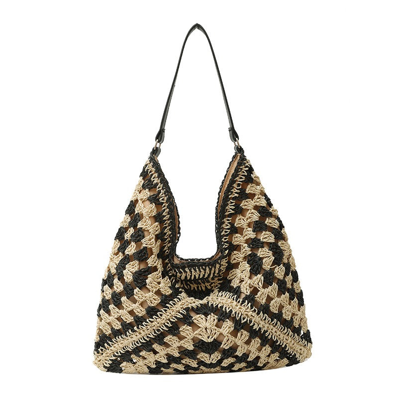 Large capacity woven bag, women&