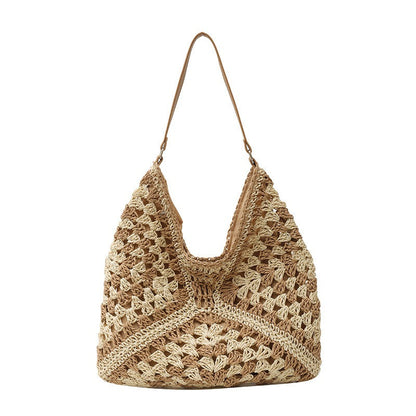 Large capacity woven bag, women&