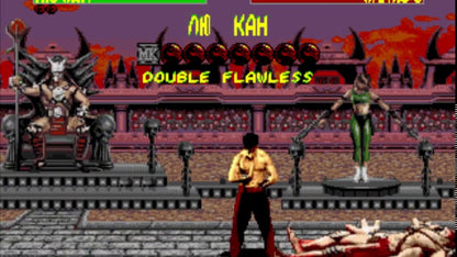 Mortal Kombat 2 Sega Genesis Mega Drive Video Game Cartridge