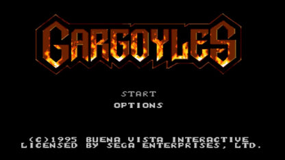 Gargoyles Sega Genesis Mega Drive Video Game Cartridge