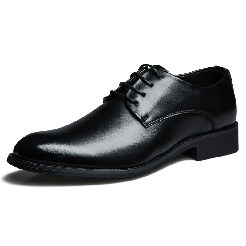 Men Wedding Leather Business Men&