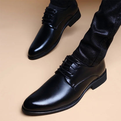 Men Wedding Leather Business Men&