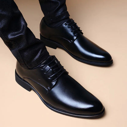 Men Wedding Leather Business Men&