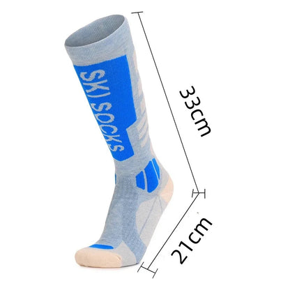 Merino wool skiing socks women&