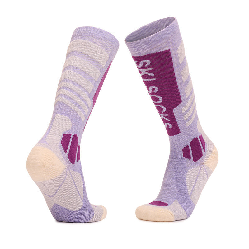 Merino wool skiing socks women&