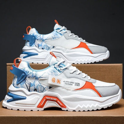 Mesh height increasing dad shoes, spring new styles for teenagers, internet celebrities, trendy men&