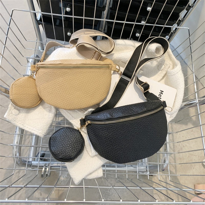 Minimalist chest bag for women&