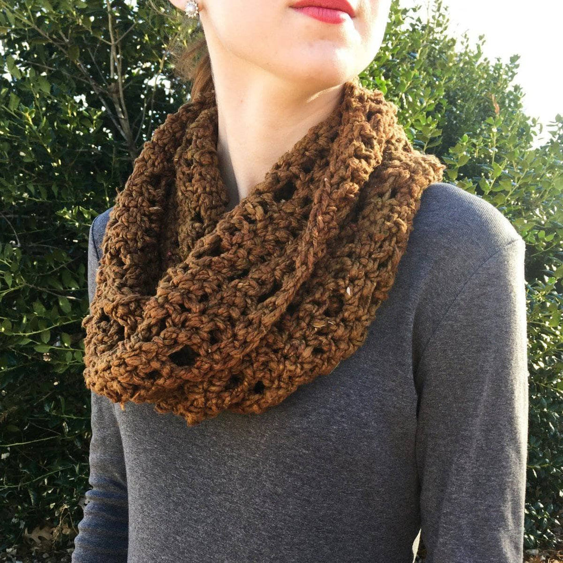 Mountain Mobius Cowl Crochet Kit