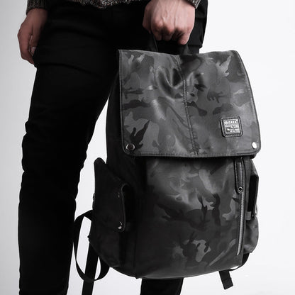 New Trendy Bag Multi-Functional Travel Oxford Backpack Multi-Compartment Storage Backpack Men&