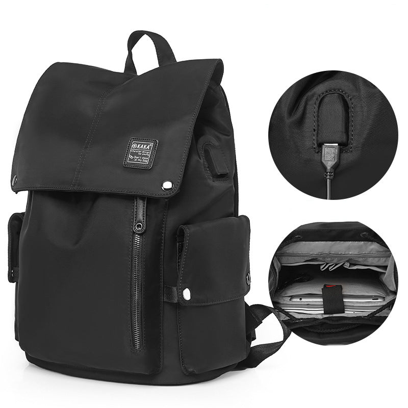 New Trendy Bag Multi-Functional Travel Oxford Backpack Multi-Compartment Storage Backpack Men&
