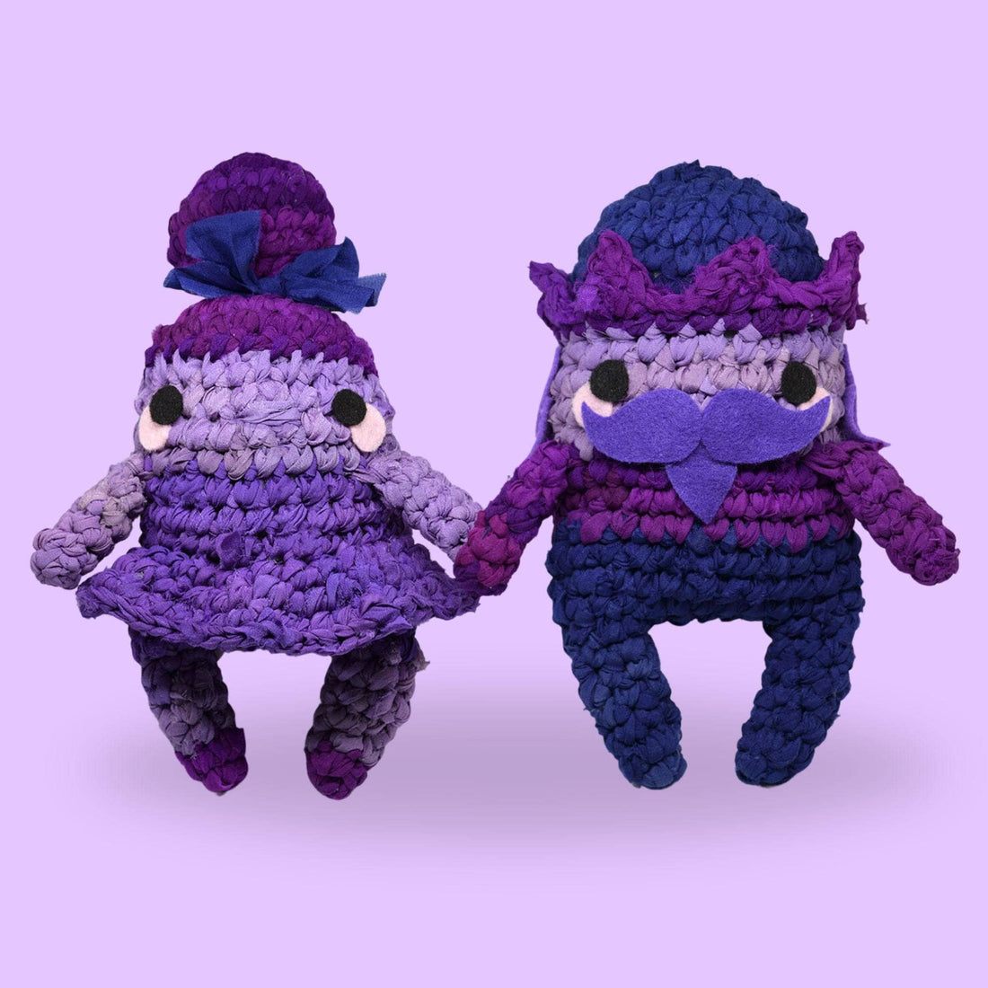 Nutcracker &amp; Sugar Plum Fairy Amigurumi Kit