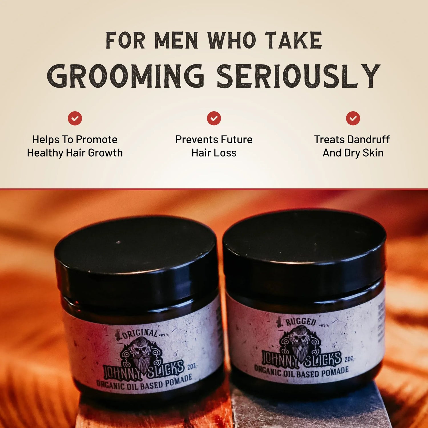 Organic Oil Pomade