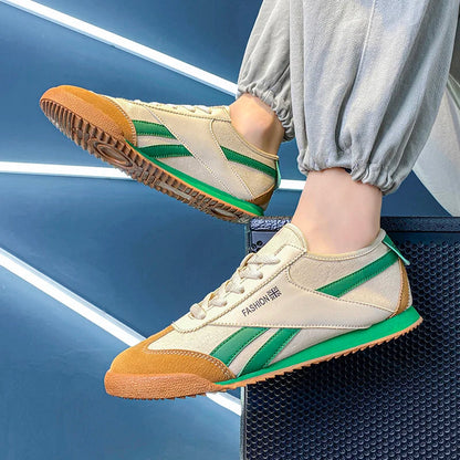 Original Yellow Canvas Shoes For Men Trend ow-cut Breathable Casual Running Sneakers Man Fashion Lightweight Men&