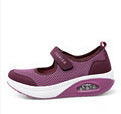 Outdoor large-size mesh shoes rocking shoes women&