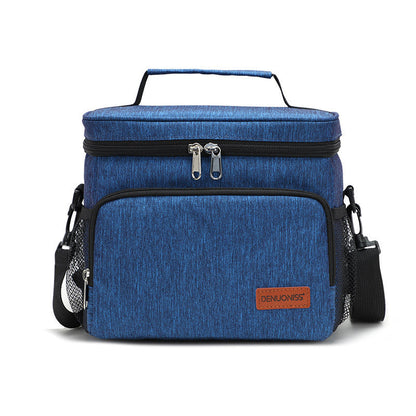 Outdoor new large capacity portable insulated lunch box bag portable office worker lunch bag