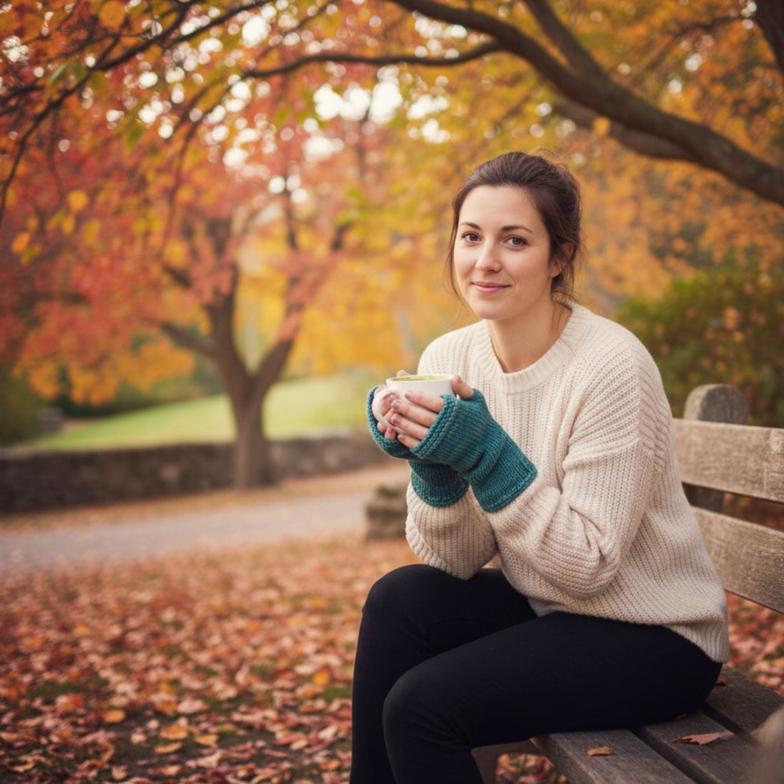 Cestari Fingerless Mittens Pattern