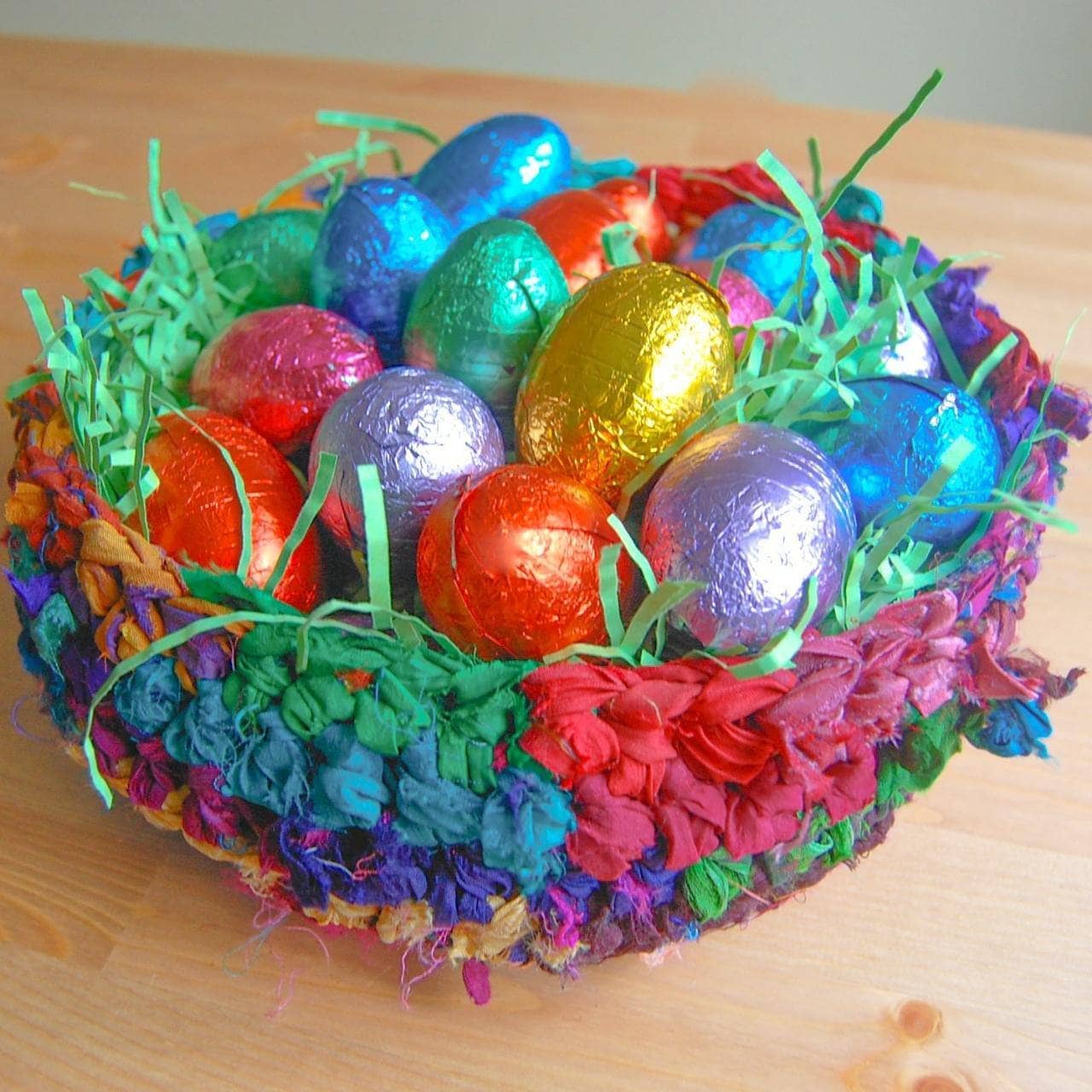 Make Your Own Recycled Silk Baskets includes 2 Free patterns