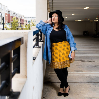 Made With Love: The Original Sari Wrap Skirt