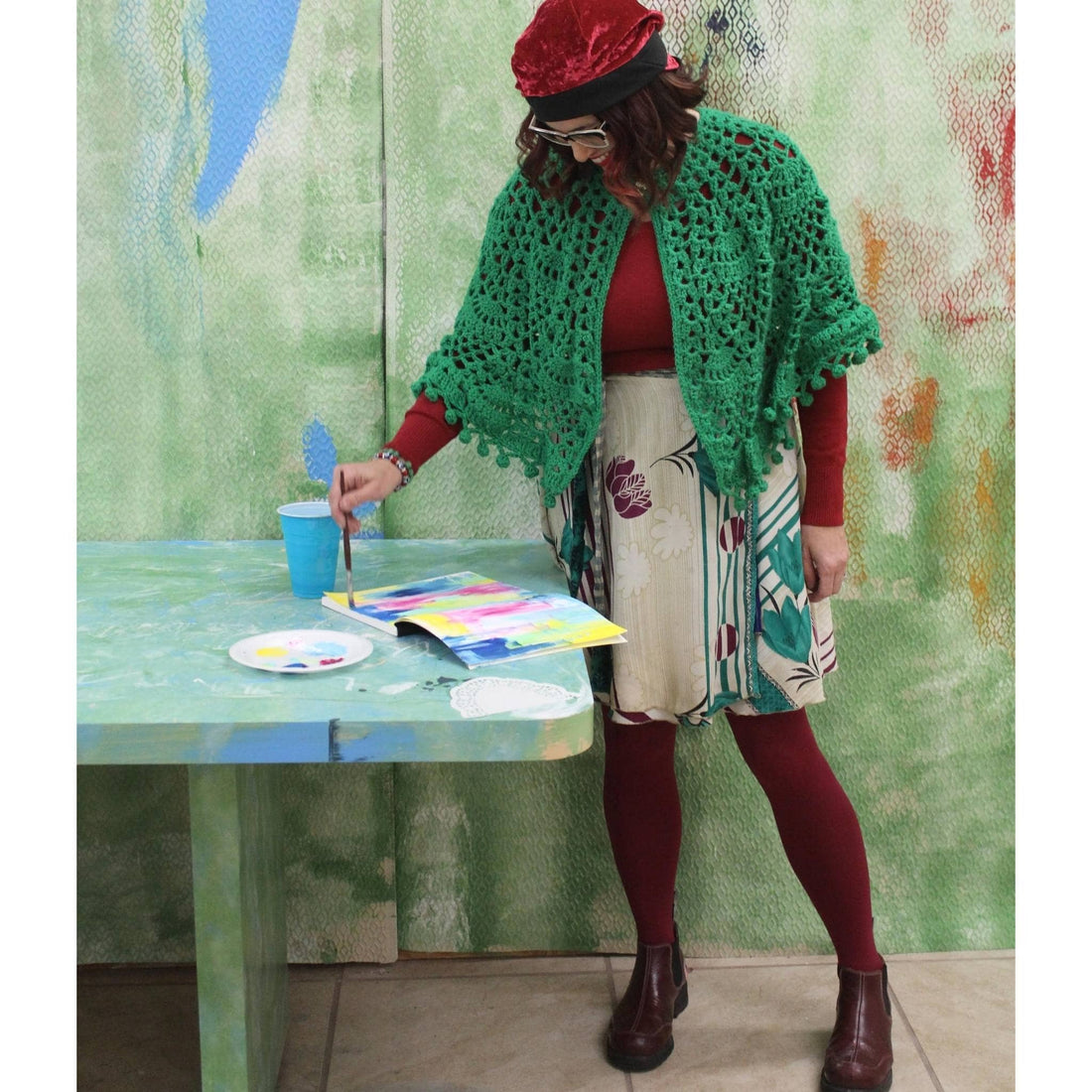 Sari Wrap Skirt Downloadable Lookbook by Deanna Bowers