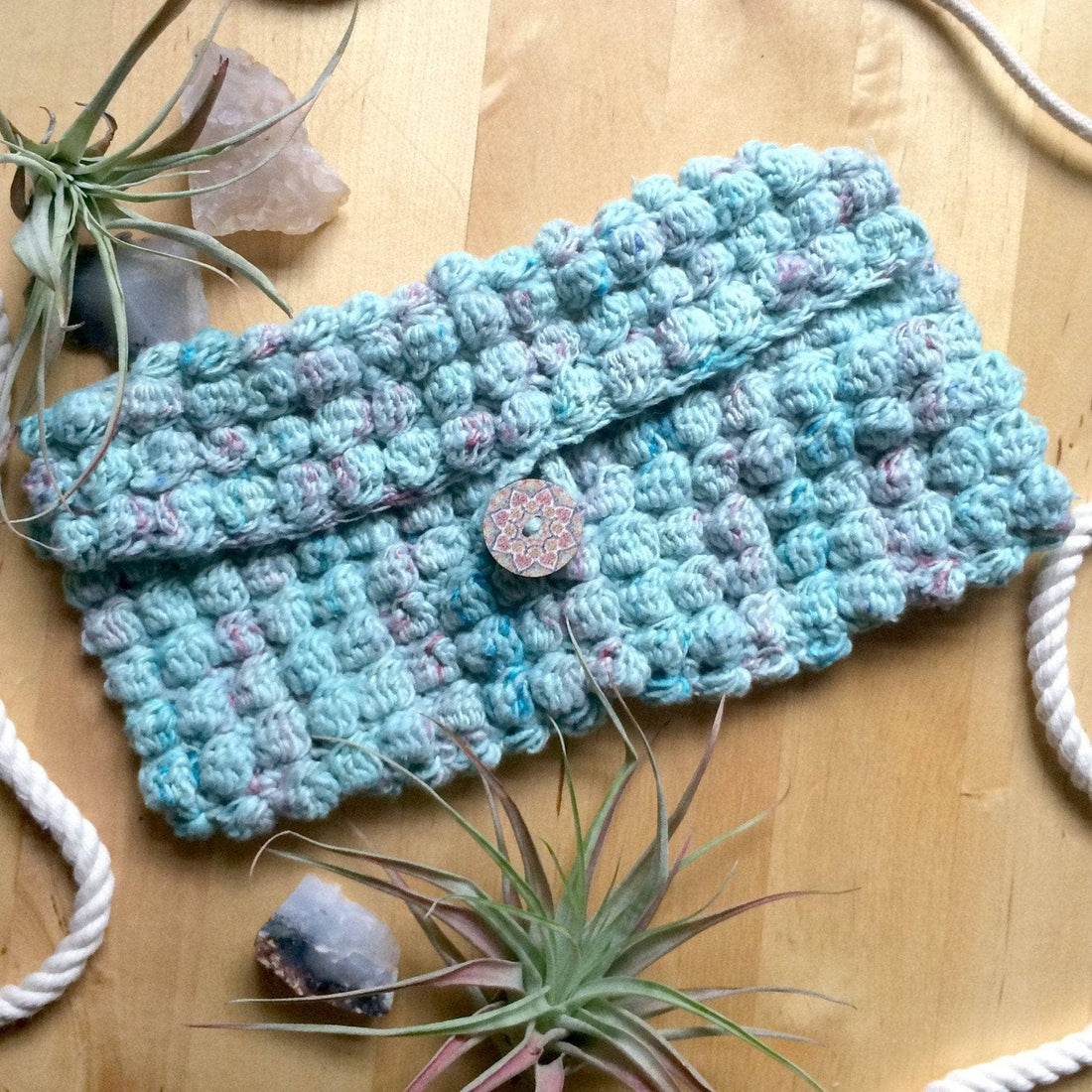 Shoreline Purse Knit &amp; Crochet Pattern