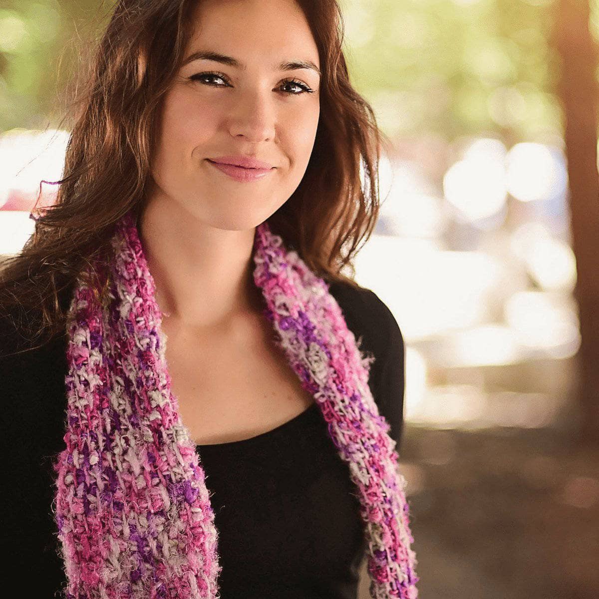 Simple Tunisian Crochet Scarf Kit