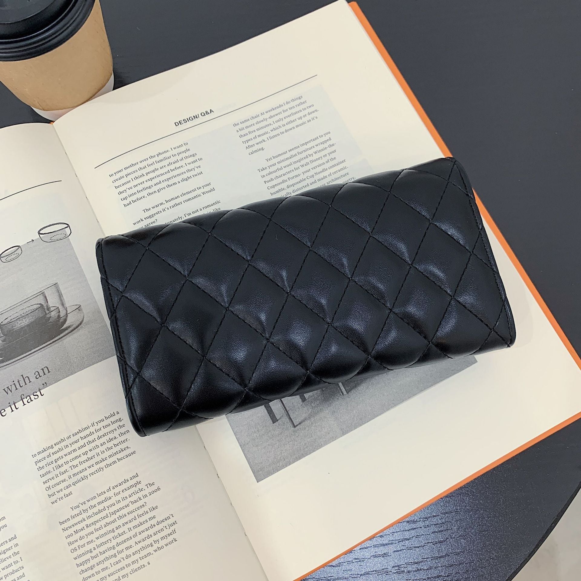 Small Fragrance Folding Wallet Women&