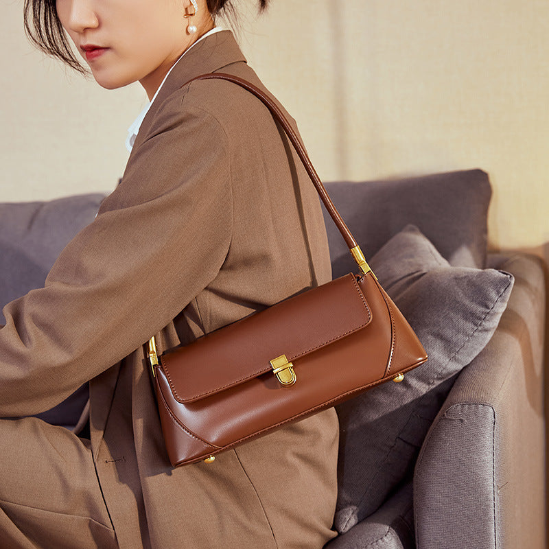 Small French baguette bag women&