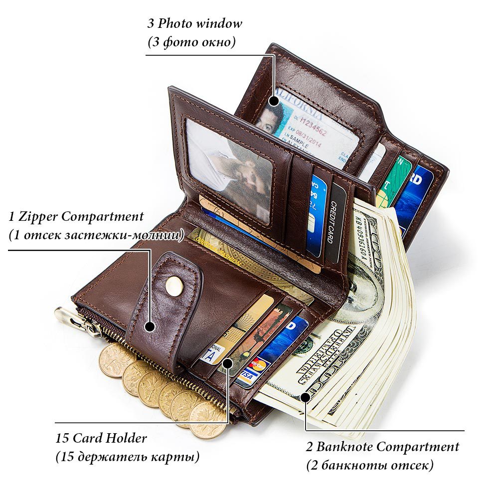 Smart Anti-Lost Wallet Men&