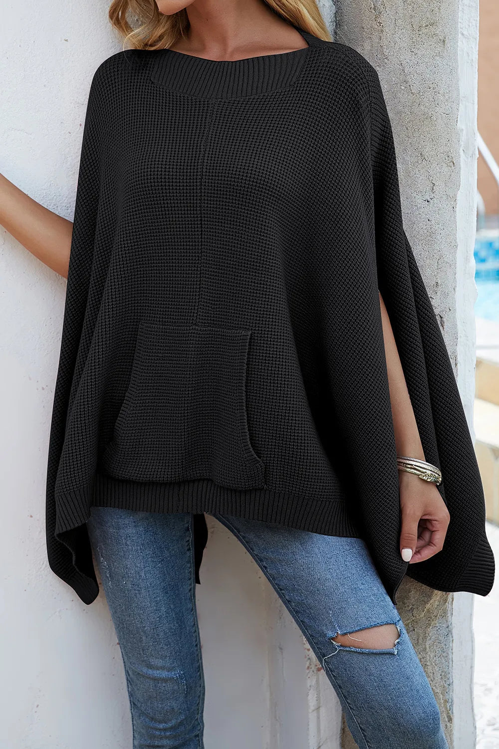 Solid color casual style plus size women&