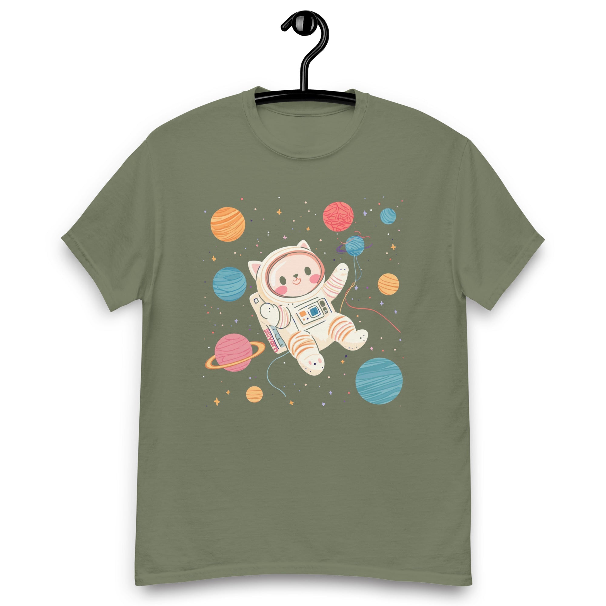 Space Cat Yarn Explorer T-Shirt