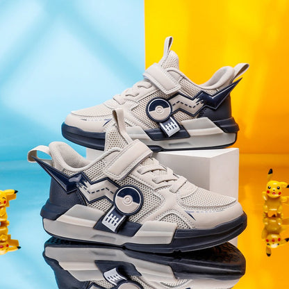 Sports shoes soft soled Pikachu boys&