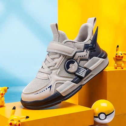 Sports shoes soft soled Pikachu boys&