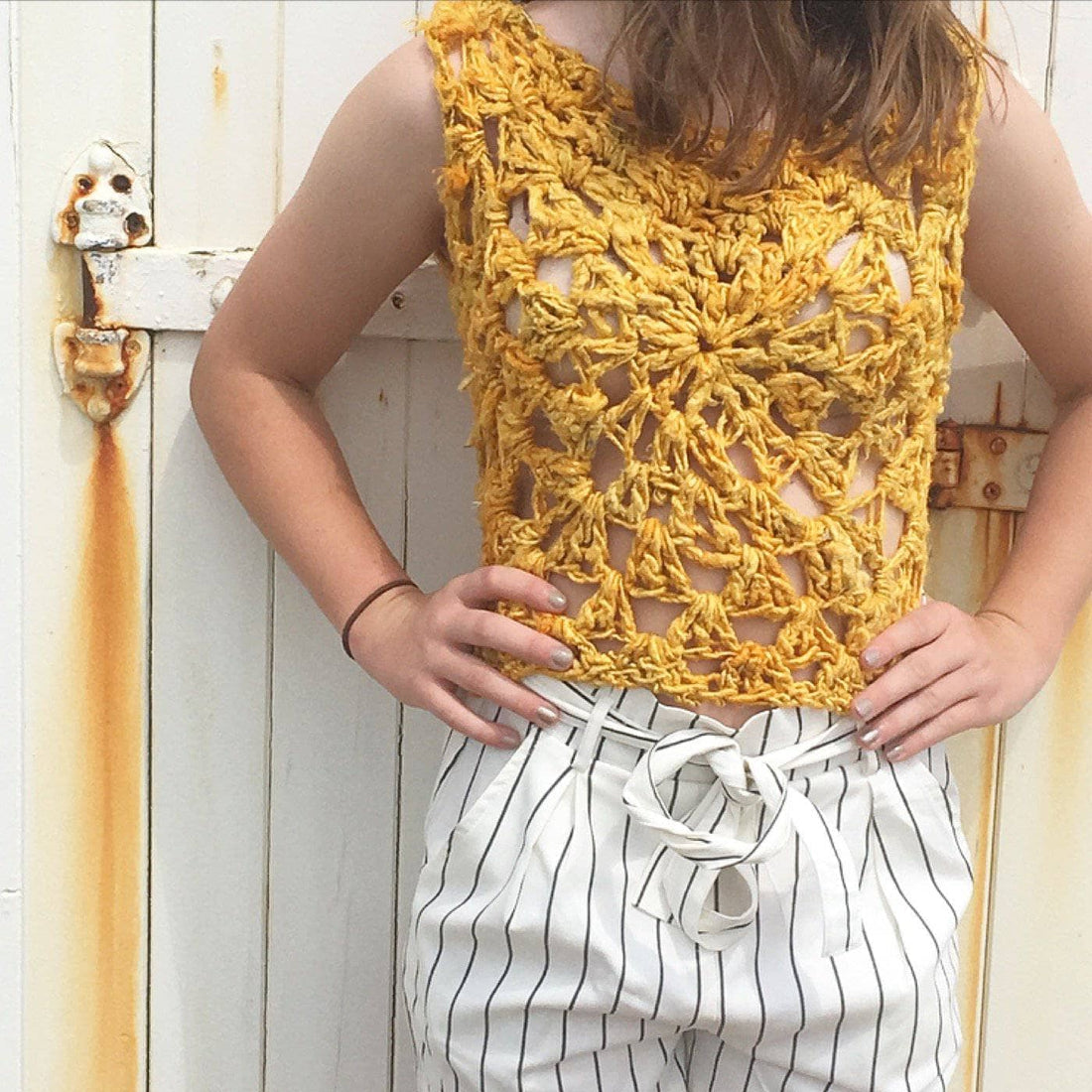Sunny Days Tank Top Crochet Kit